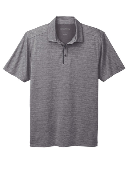 Custom Embroidered Port Authority Polos/Knits in Shadow Grey