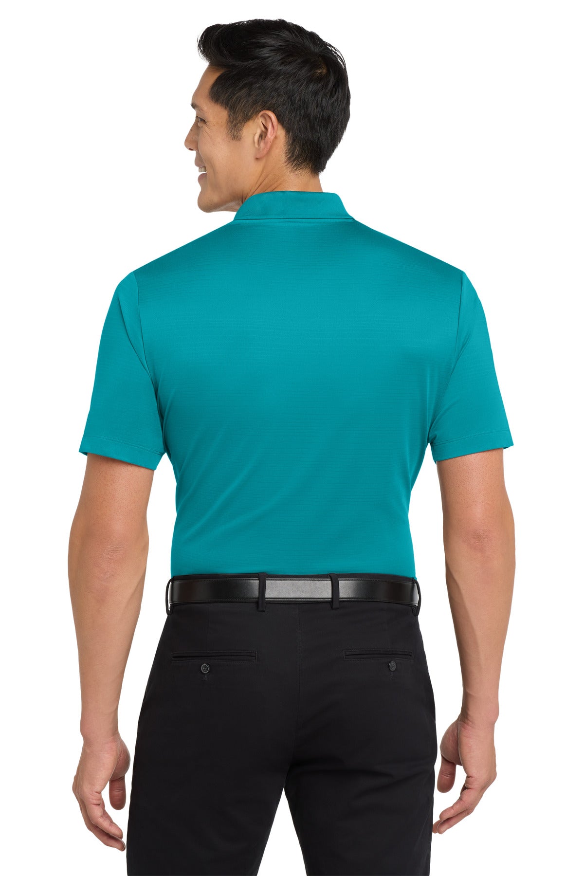 Custom Embroidered Port Authority  Eclipse Stretch Polo. K587,Tropic Blue