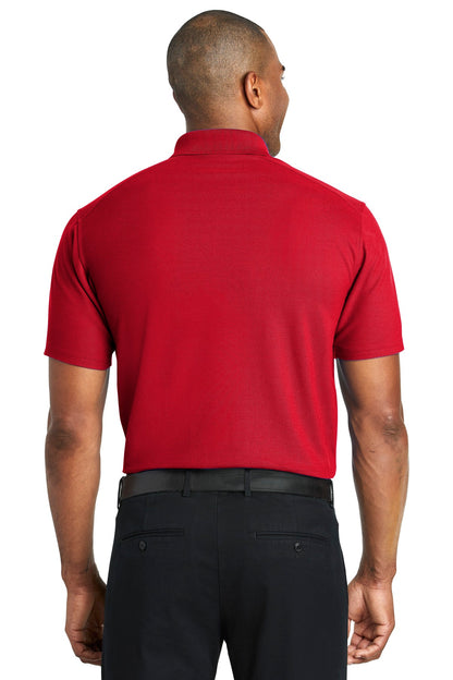 Custom Embroidered Port Authority  EZPerformance  Pique Polo. K600,Apple Red