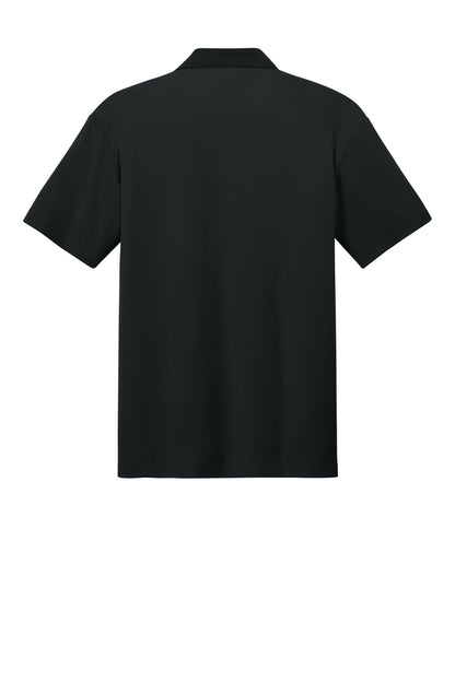 Custom Embroidered Port Authority Polos/Knits in Deep Black