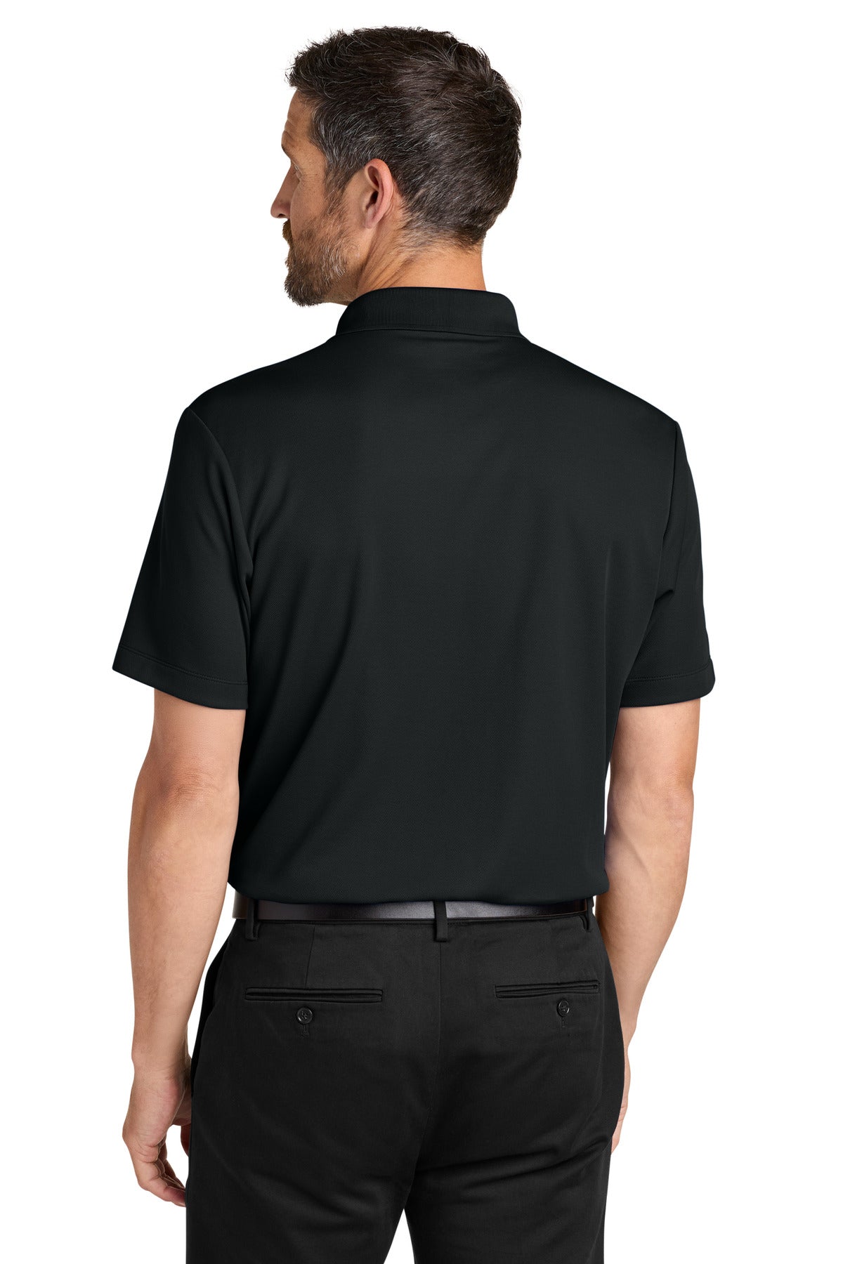 Custom Embroidered Port Authority Polos/Knits in Deep Black