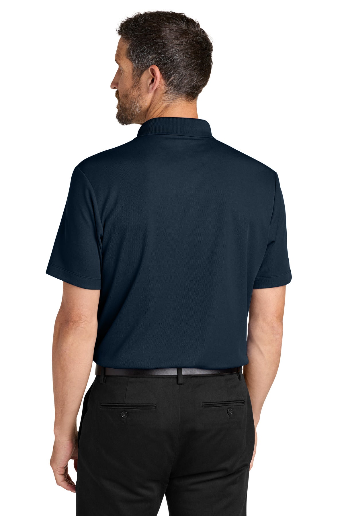 Custom Embroidered Port Authority Polos/Knits in Night Navy
