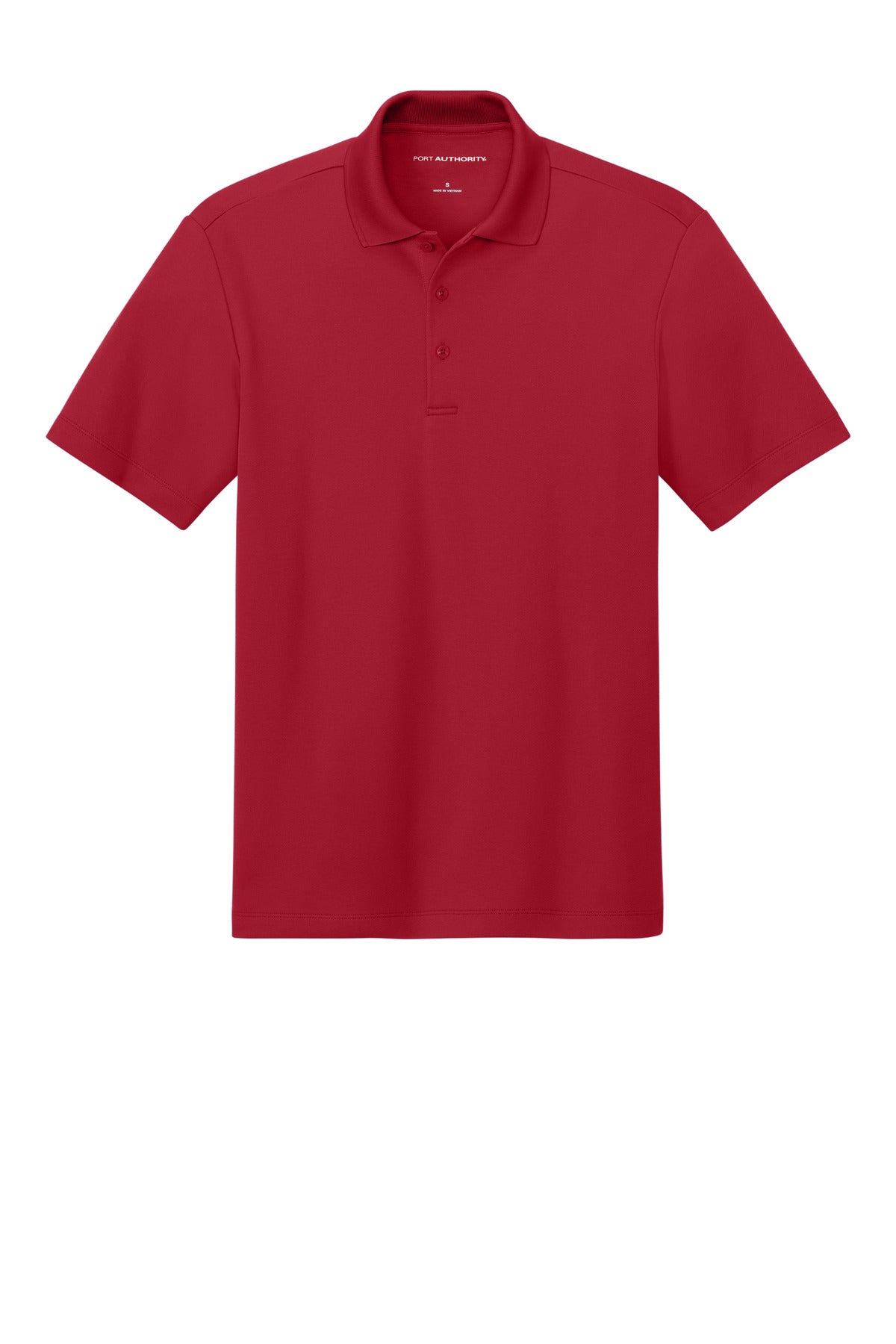 Custom Embroidered Port Authority Polos/Knits in Rich Red