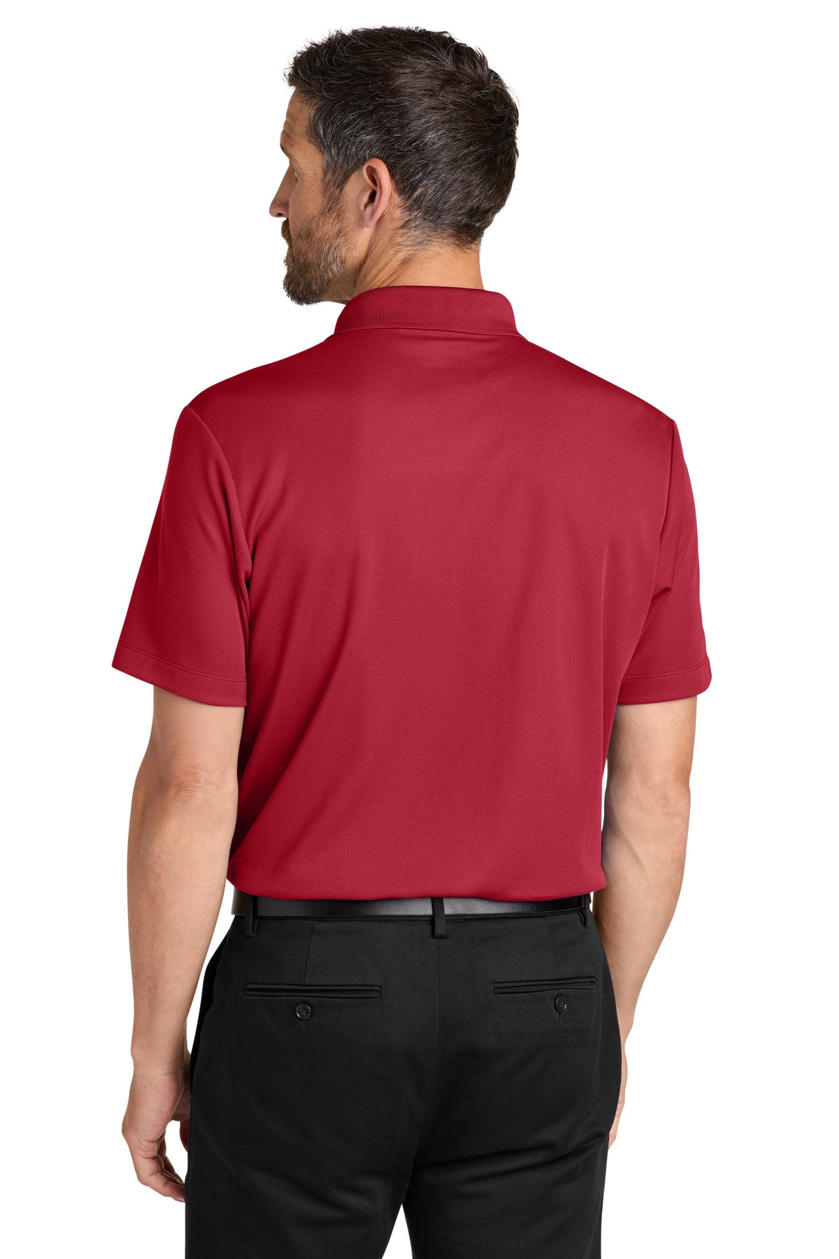 Custom Embroidered Port Authority Polos/Knits in Rich Red