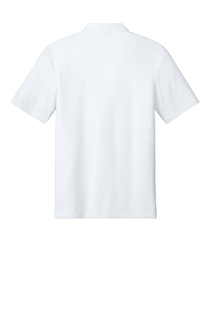 Custom Embroidered Port Authority Polos/Knits in White