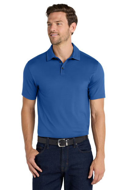 Custom Embroidered Port Authority Polos in True Blue