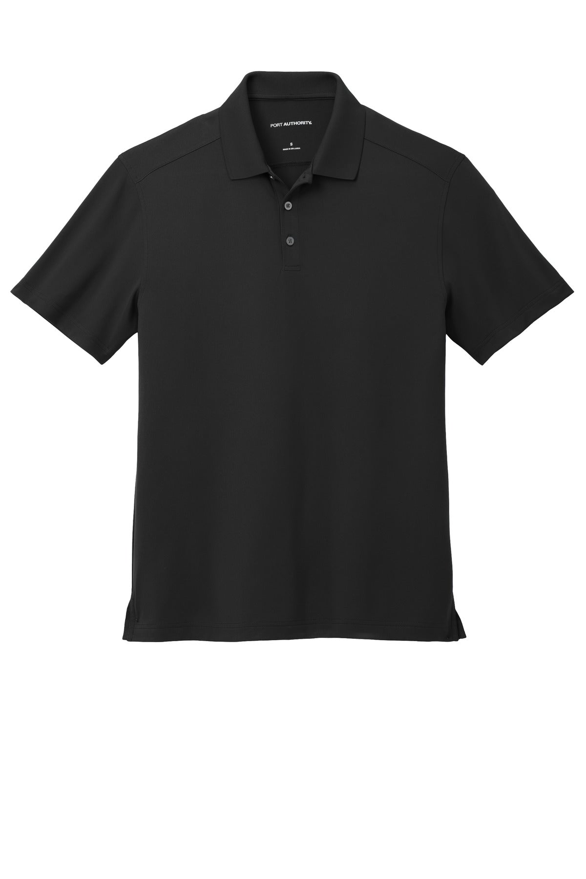Custom Embroidered Port Authority Polos/Knits in Black