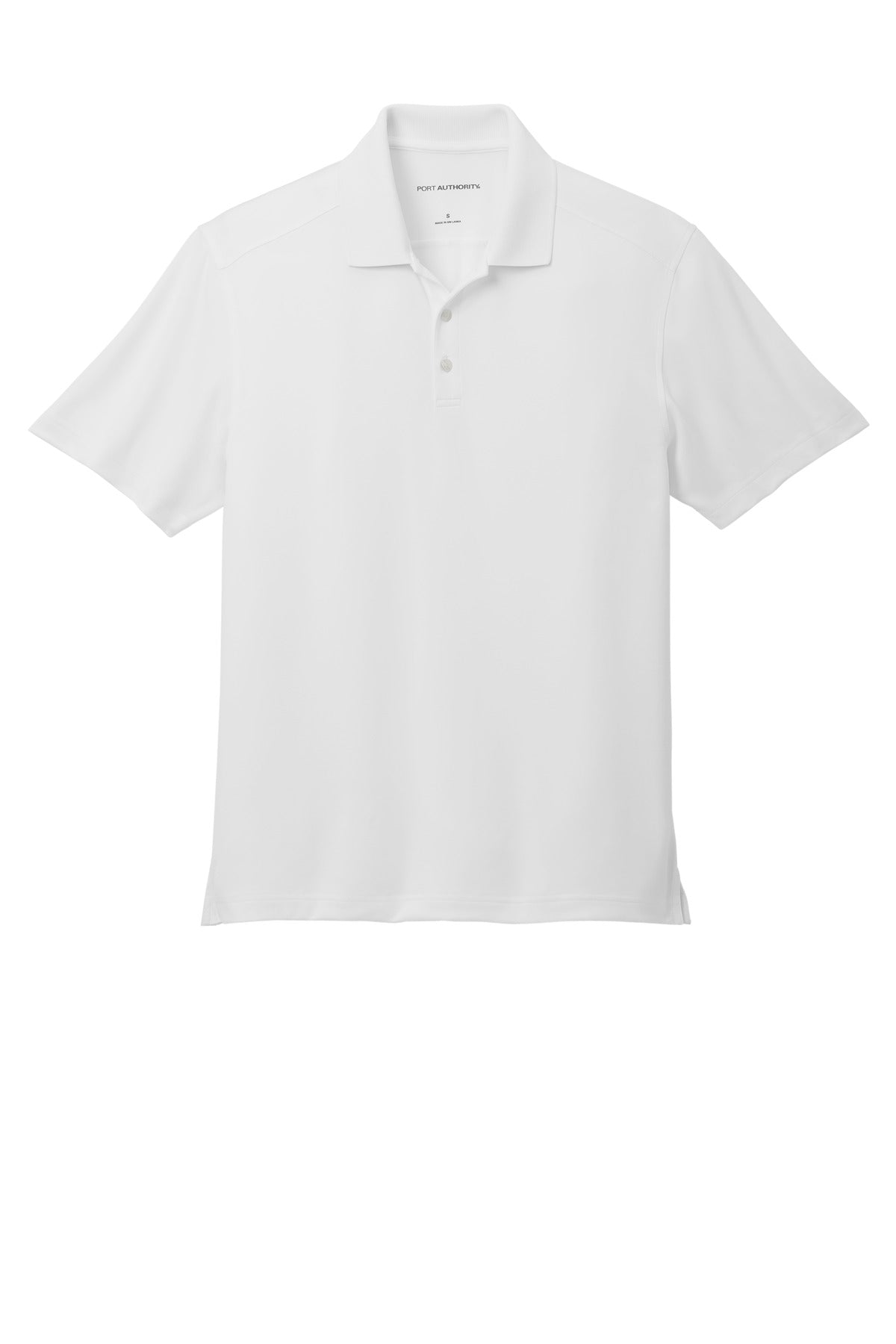 Custom Embroidered Port Authority Polos/Knits in White