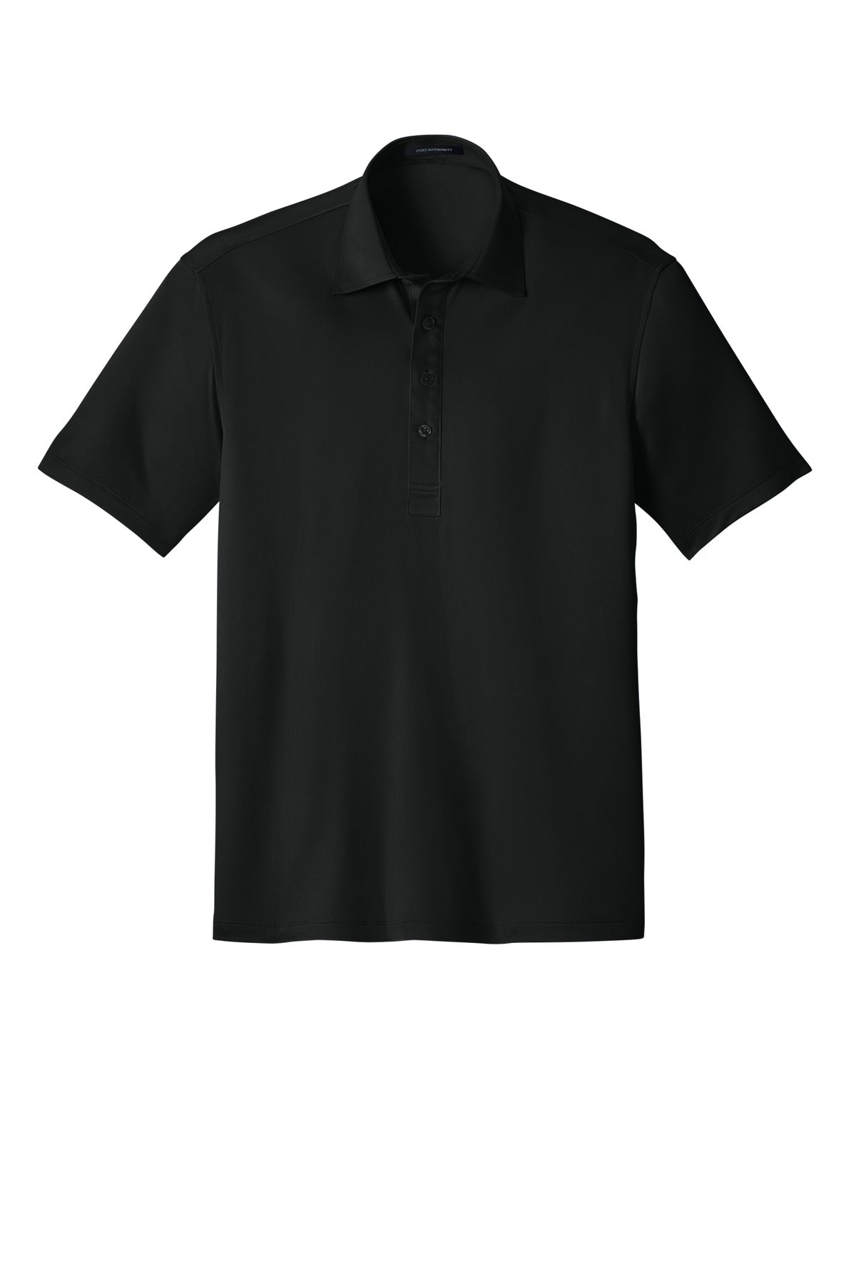 Custom Embroidered Port Authority Polos/Knits in Deep Black
