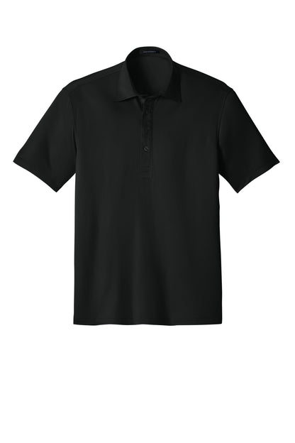 Custom Embroidered Port Authority Polos/Knits in Deep Black