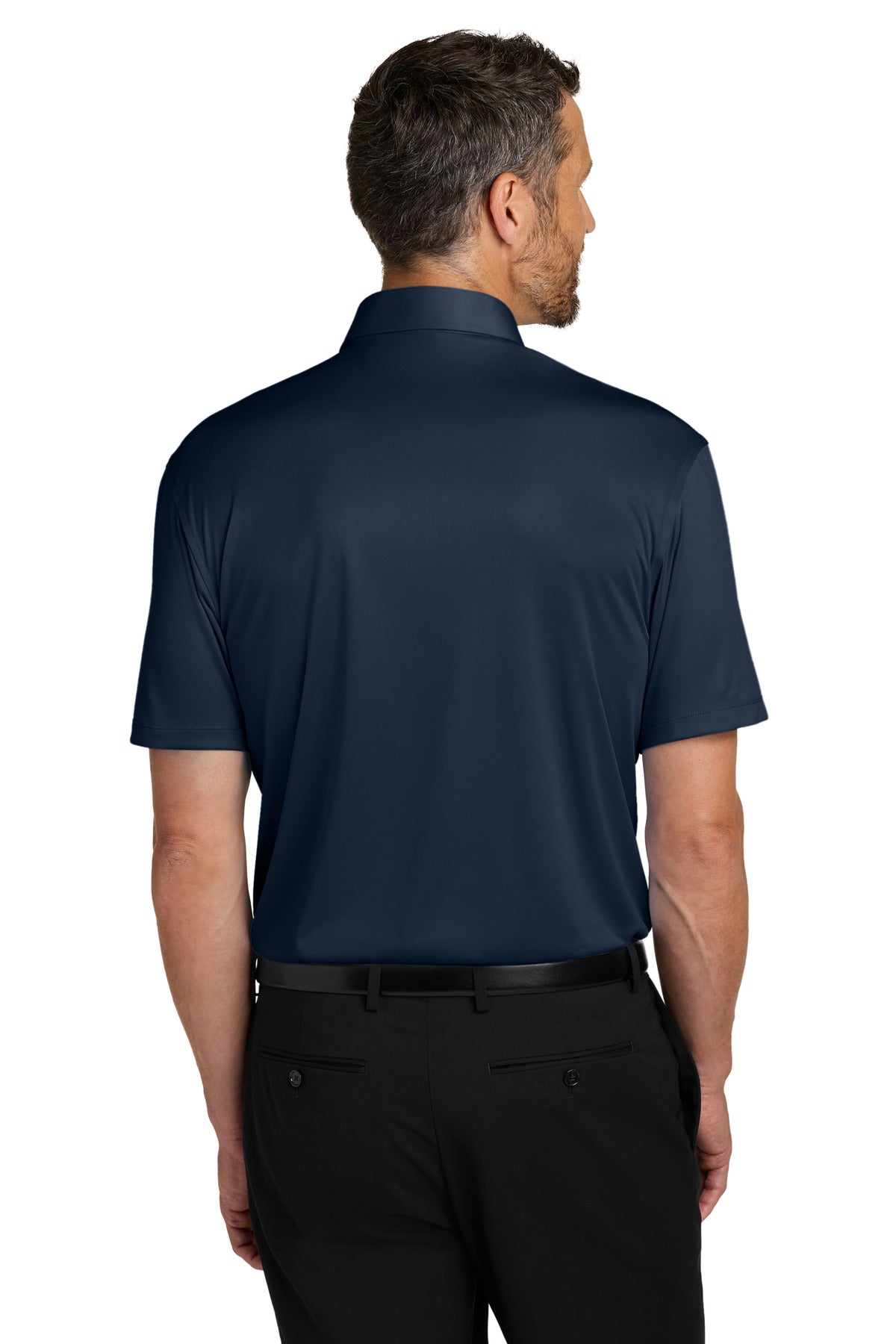 Custom Embroidered Port Authority Polos/Knits in River Blue Navy