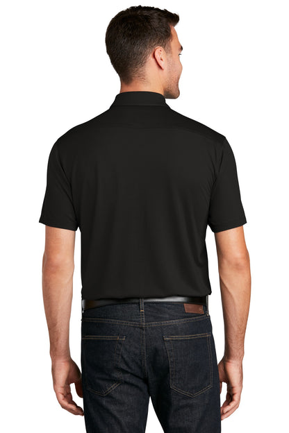 Custom Embroidered Port Authority  UV Choice Pique Polo K750,Black