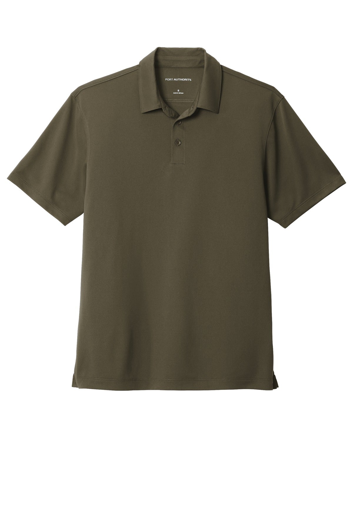 Custom Embroidered Port Authority Polos/Knits in Deep Olive