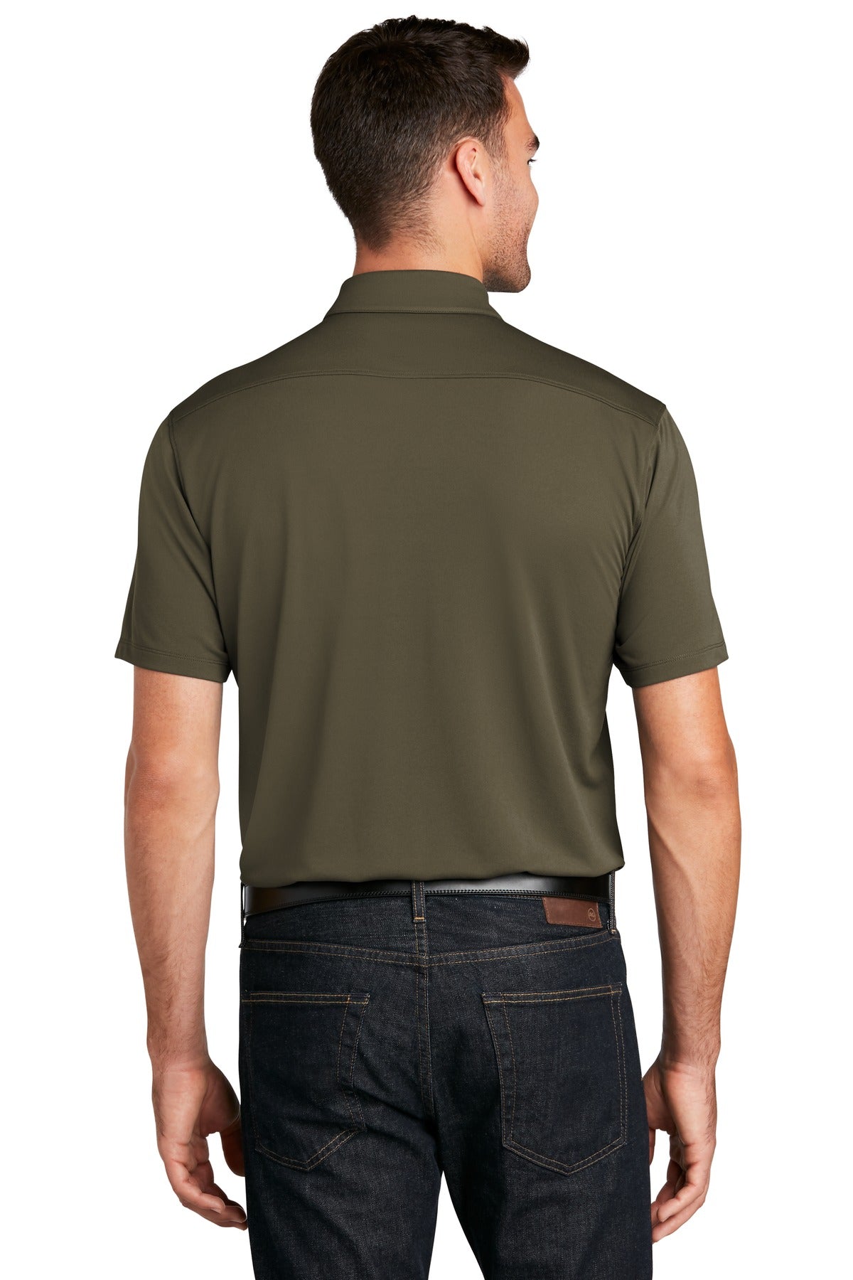 Custom Embroidered Port Authority  UV Choice Pique Polo K750,Deep Olive
