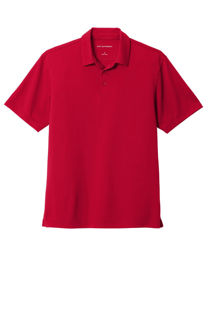 Custom Embroidered Port Authority Polos/Knits in Rich Red