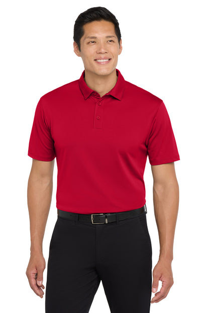 Custom Embroidered Port Authority Polos/Knits in Rich Red