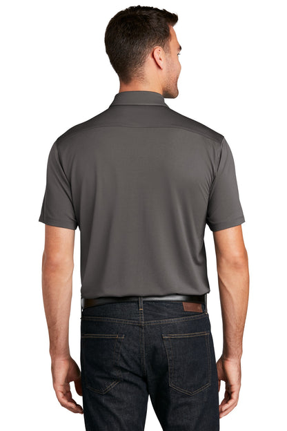 Custom Embroidered Port Authority  UV Choice Pique Polo K750,Sterling Grey