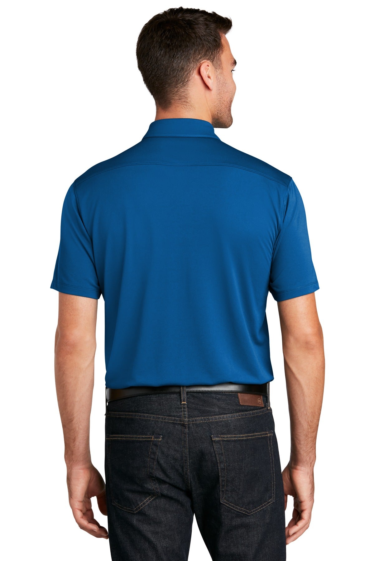 Custom Embroidered Port Authority  UV Choice Pique Polo K750,True Blue