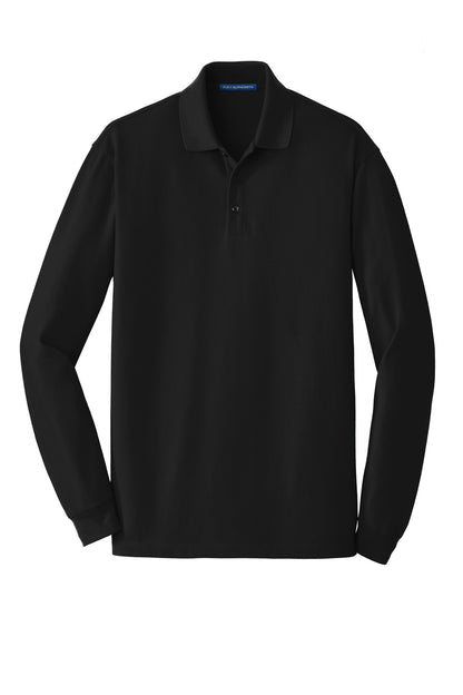 Custom Embroidered Port Authority Polos/Knits in Black