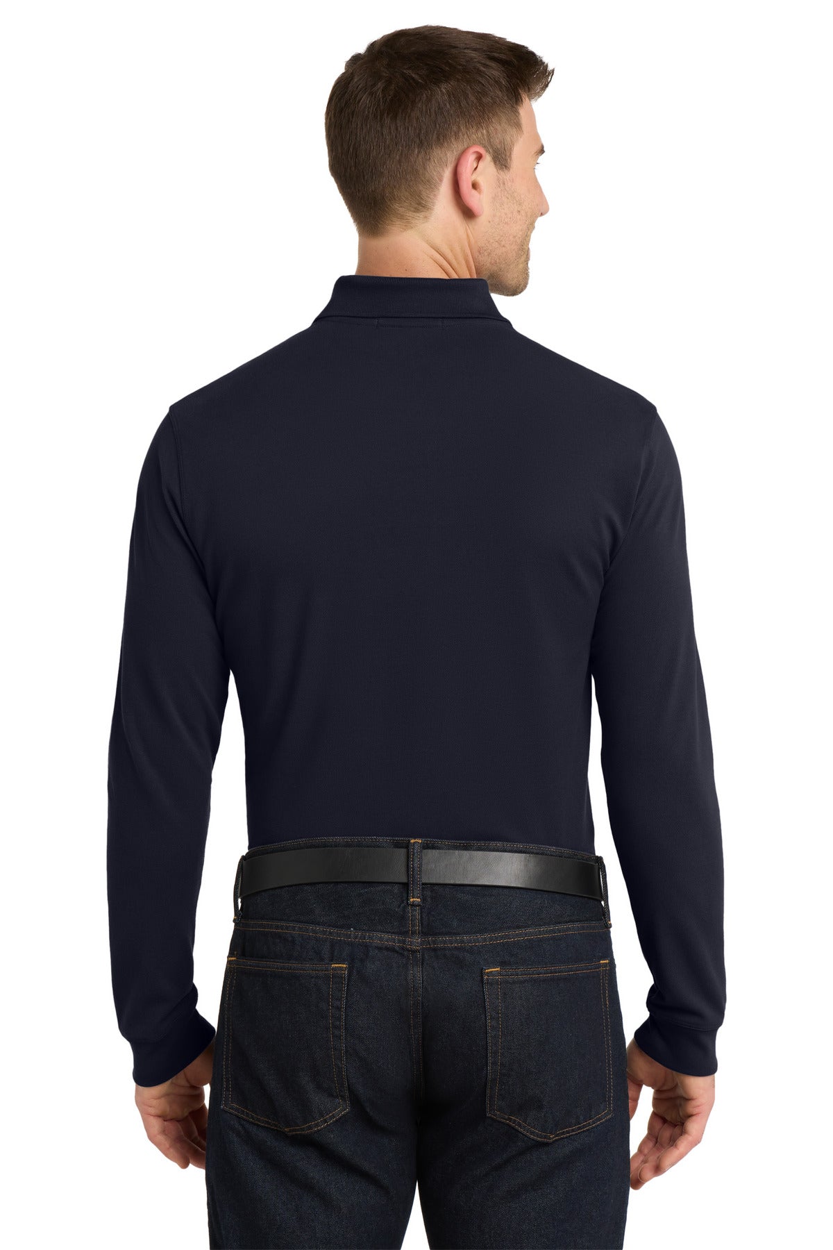 Custom Embroidered Port Authority Polos/Knits in Navy