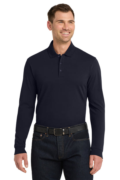 Custom Embroidered Port Authority Polos/Knits in Navy