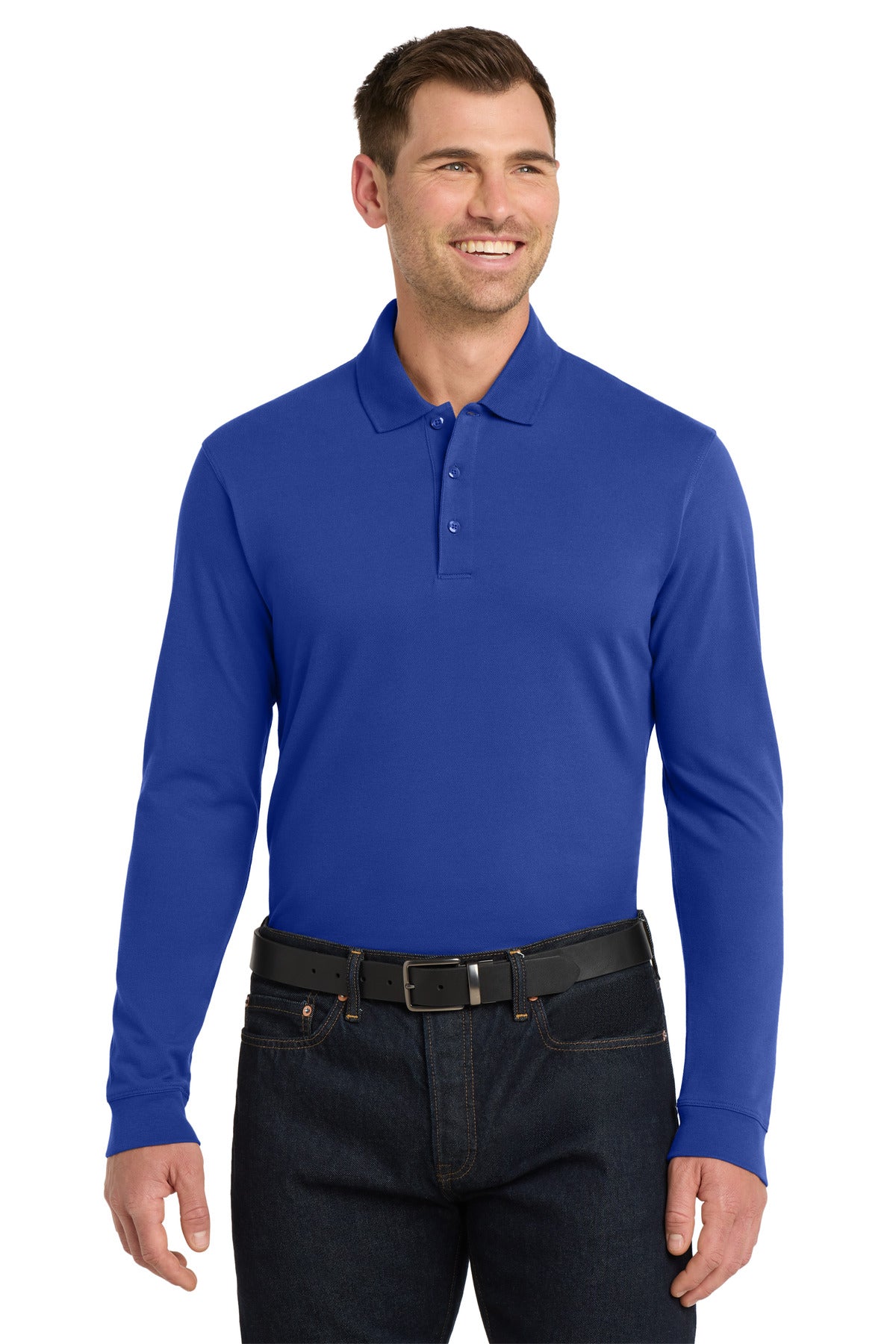 Custom Embroidered Port Authority Polos/Knits in True Royal