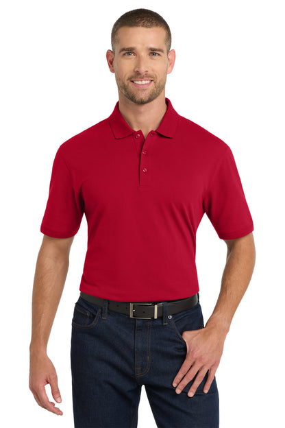 Custom Embroidered Port Authority Polos/Knits in Apple Red