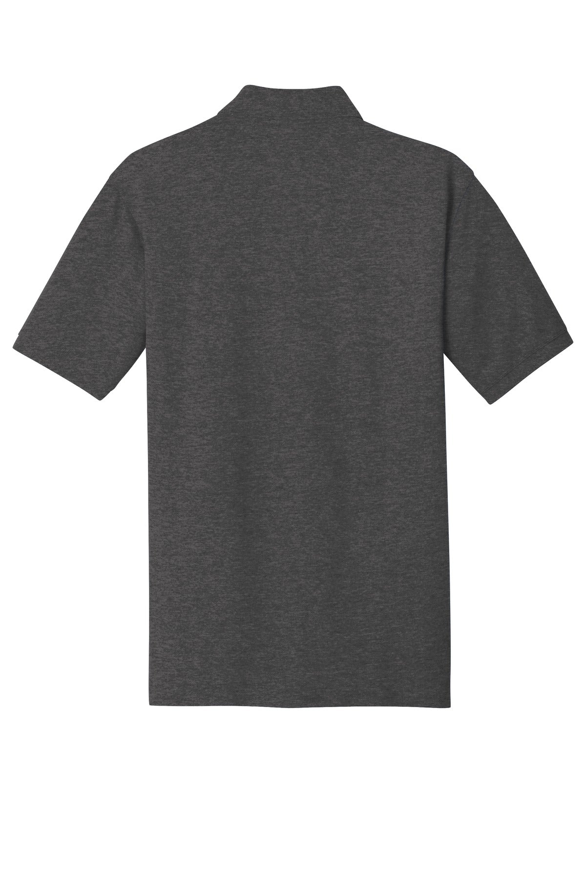 Custom Embroidered Port Authority Polos/Knits in Charcoal Heather