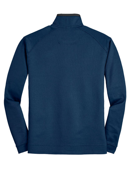 Custom Embroidered Port Authority Sweatshirts in Regatta Blue/ Iron Grey