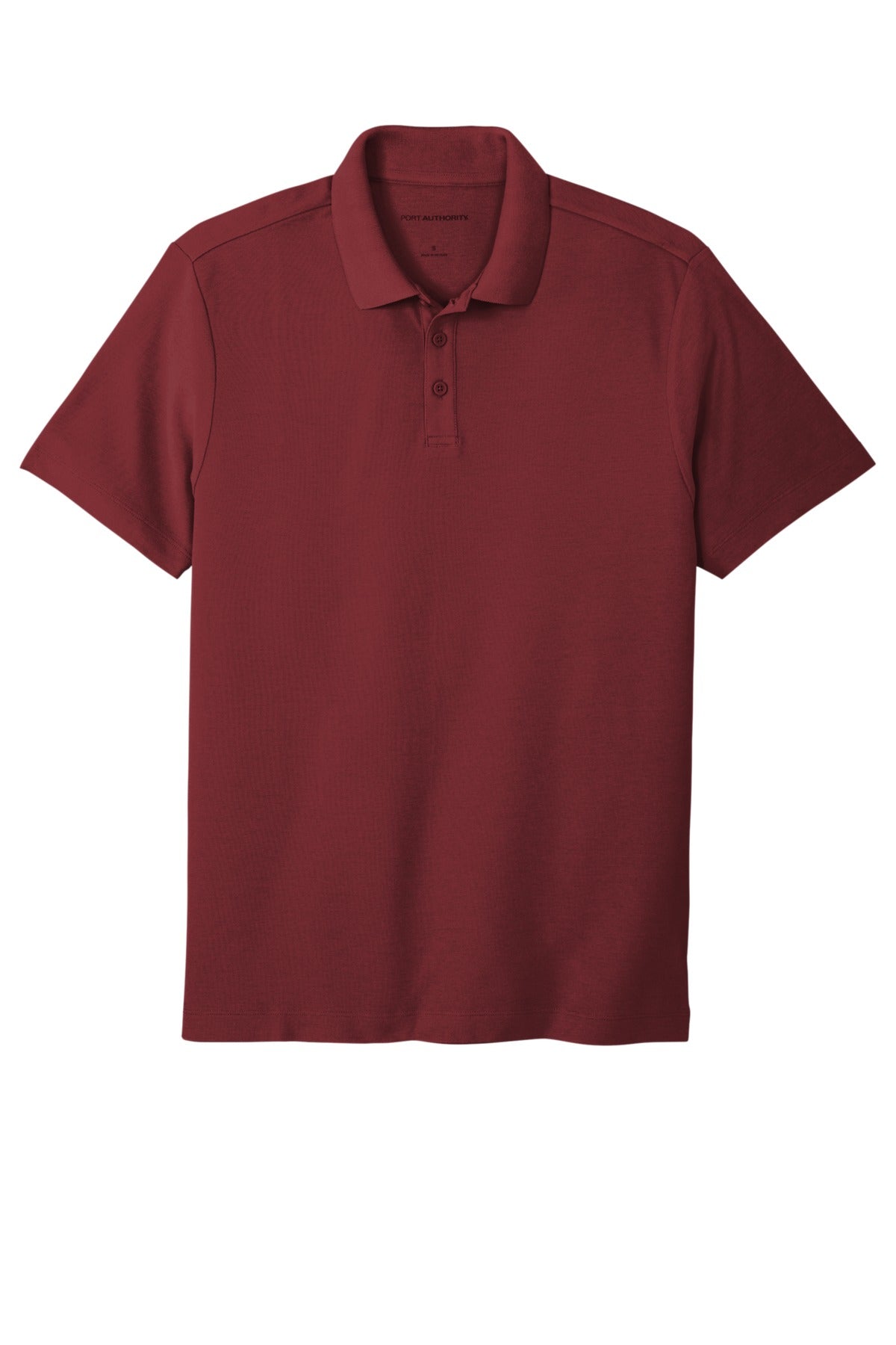 Custom Embroidered Port Authority Polos in Burgundy