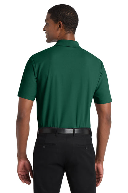 Custom Embroidered Port Authority Polos in Marine Green
