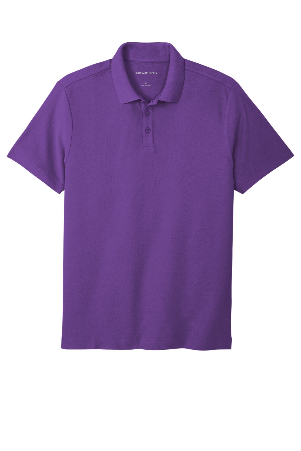Custom Embroidered Port Authority Polos in Purple