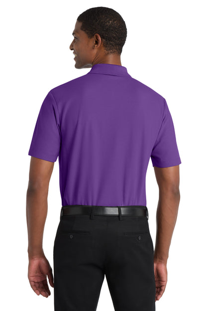 Custom Embroidered Port Authority Polos in Purple