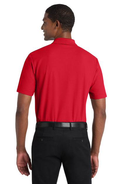 Custom Embroidered Port Authority Polos in Rich Red