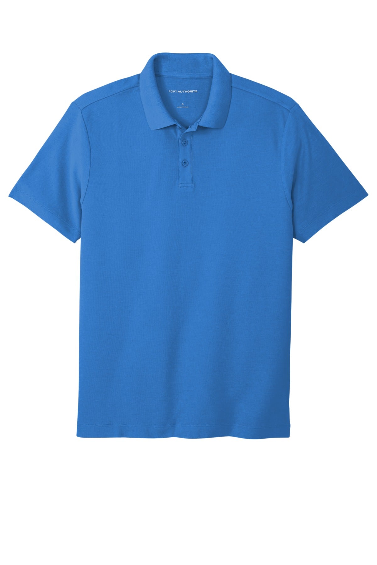 Custom Embroidered Port Authority Polos in Strong Blue