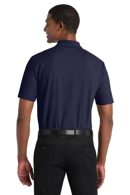 Custom Embroidered Port Authority  SuperPro React  Polo. K810,True Navy
