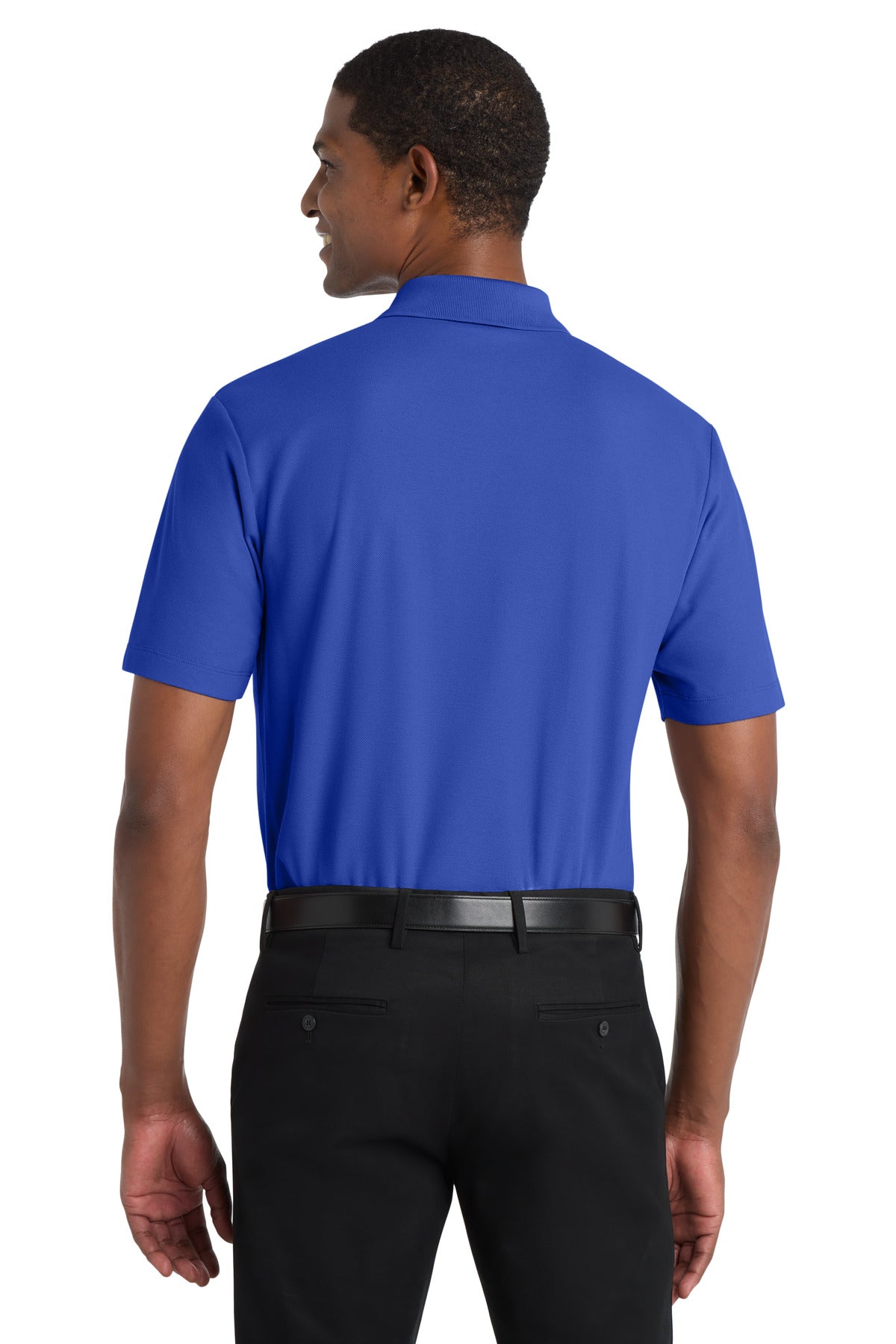 Custom Embroidered Port Authority Polos in True Royal