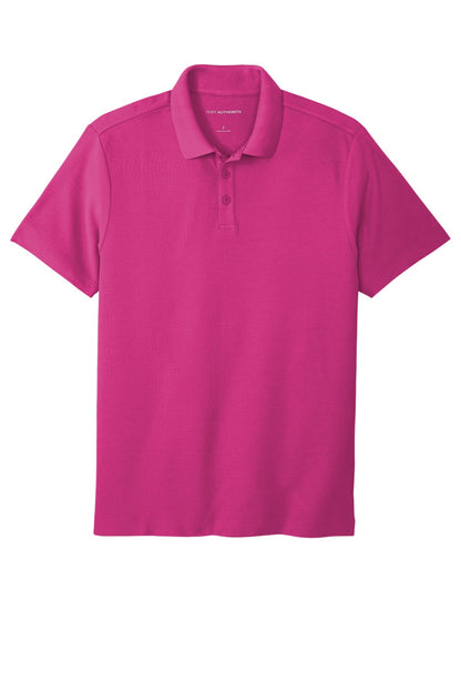 Custom Embroidered Port Authority Polos in Wild Berry