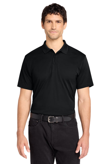 Custom Embroidered Port Authority Polos/Knits in Deep Black