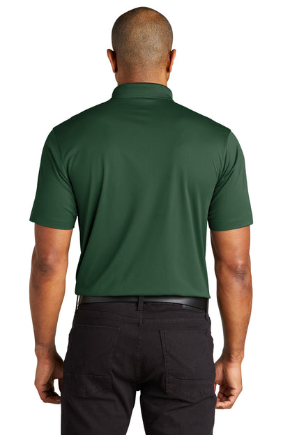 Custom Embroidered Port Authority C-FREE Performance Polo K863,Forest Green