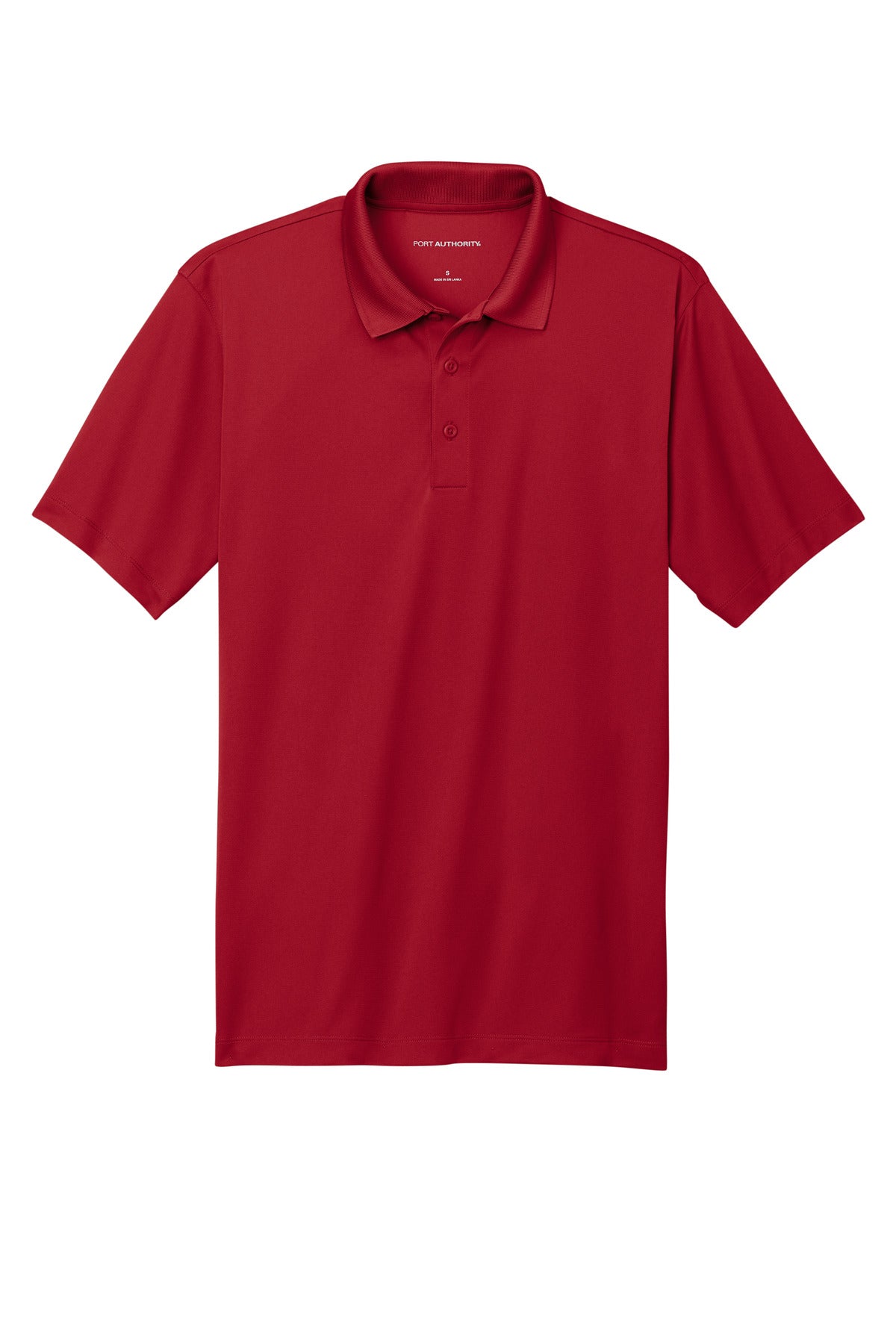 Custom Embroidered Port Authority Polos/Knits in Rich Red