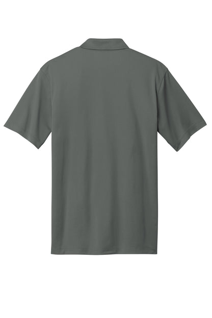 Custom Embroidered Port Authority Polos/Knits in Smoke Grey
