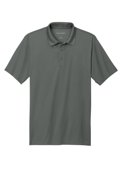 Custom Embroidered Port Authority Polos/Knits in Smoke Grey