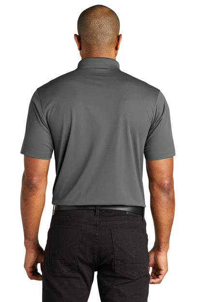 Custom Embroidered Port Authority C-FREE Performance Polo K863,Smoke Grey