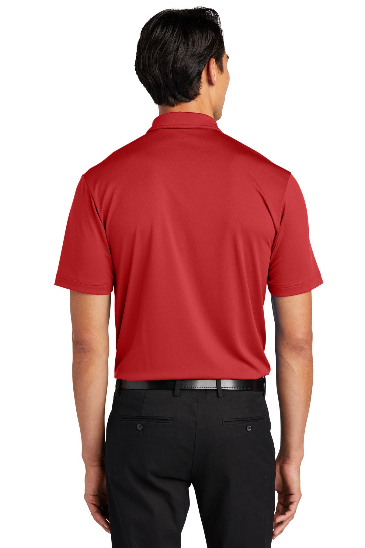Custom Embroidered Port Authority C-FREE Snag-Proof Polo K864,Rich Red