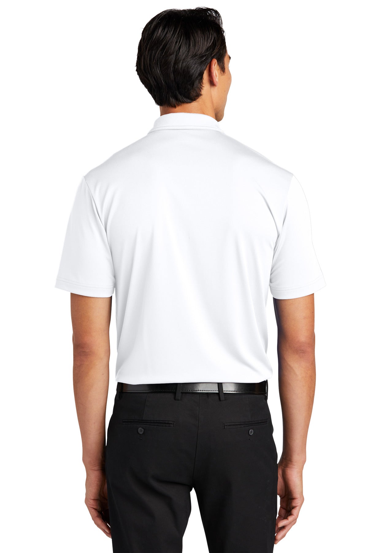 Custom Embroidered Port Authority C-FREE Snag-Proof Polo K864,White