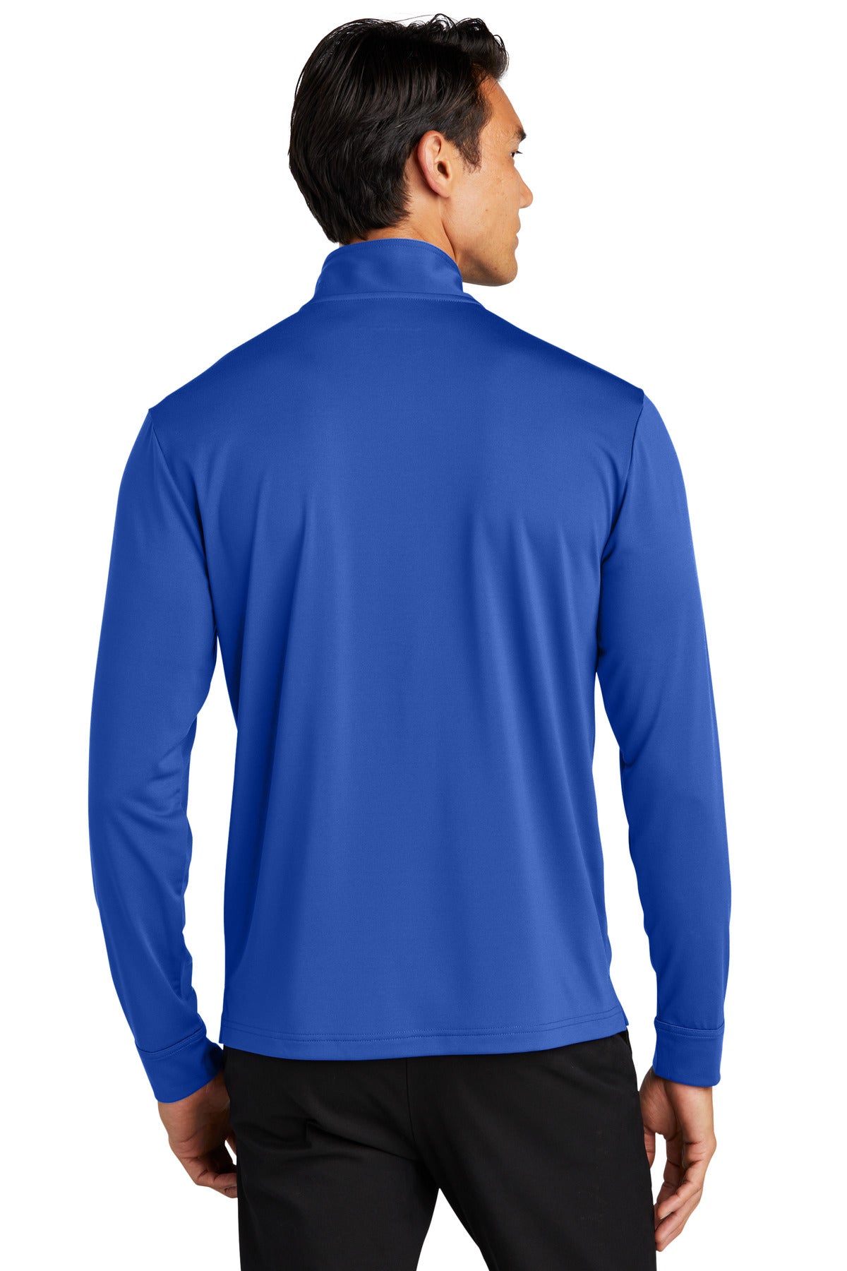 Custom Embroidered Port Authority C-FREE Snag-Proof 1/4-Zip K865,True Royal