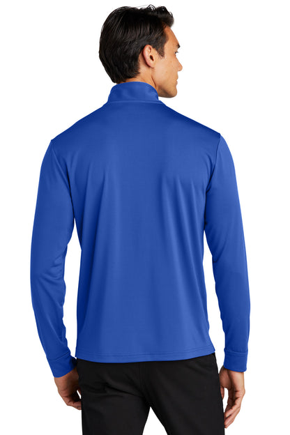 Custom Embroidered Port Authority C-FREE Snag-Proof 1/4-Zip K865,True Royal