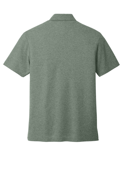 Custom Embroidered Port Authority Polos/Knits in Dark Green Heather
