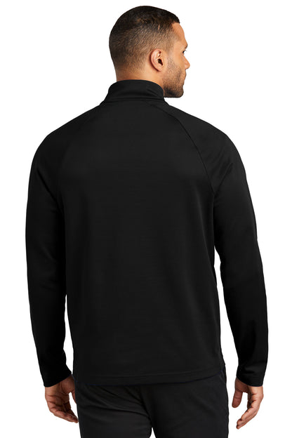 Custom Embroidered Port Authority C-FREE Cypress 1/4-Zip K870,Deep Black